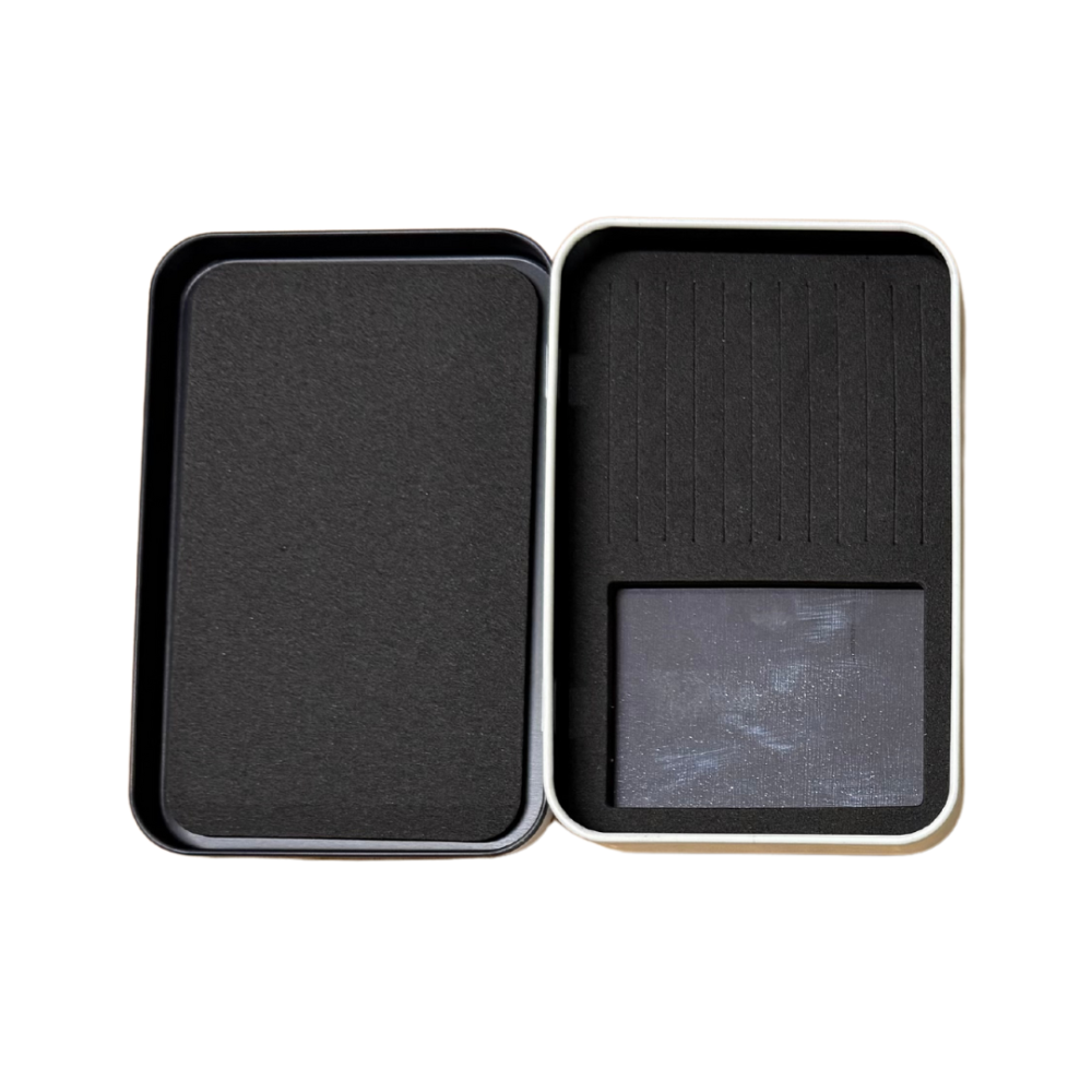 CfR x Piper Nunn Limited Edition Design - Yakoda Slim Tin Fly Box —Foam & Magnet - Image 2